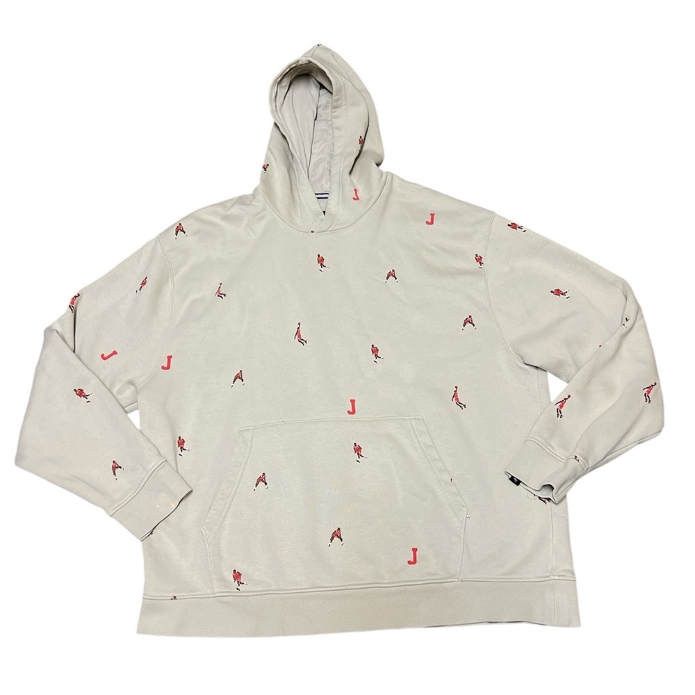 🟡Jordan Men's Essential Holiday Fleece Pullover Hoodie Size XL